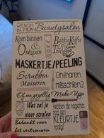 Salon bordje, Ophalen of Verzenden, Zo goed als nieuw