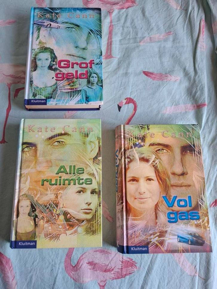 Kate Cann Trilogie: Grof Geld, Alle Ruimte, Vol Gas, Boeken, Romans, Gelezen, Nederland, Ophalen