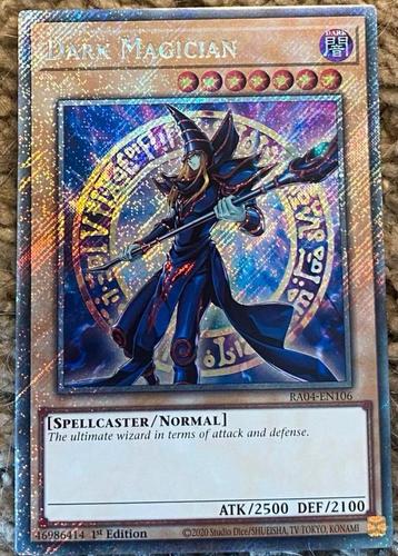 Yu-Gi-Oh! Alternate Dark Magician RA04 1st Edition ! beschikbaar voor biedingen