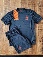 Nederlands elftal tenue shirt KNVB 2012 Zwart Oranje L, Maat 52/54 (L), Nike, Oranje, Ophalen of Verzenden