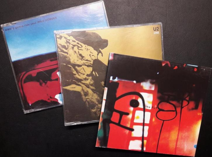 U2 - The Fly, Who's gonna ride wild horses, One (3 maxi CD ), Cd's en Dvd's, Cd's | Rock, Zo goed als nieuw, Poprock, Ophalen of Verzenden