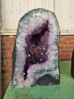 XL Amethist Geode 43x27cm 39kg+ Amethyst MP4, Verzamelen, Ophalen of Verzenden, Mineraal