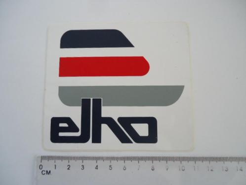 sticker oud ELHO origineel ski skate merk label logo retro, Verzamelen, Stickers, Zo goed als nieuw, Bedrijf of Vereniging, Verzenden