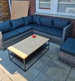 Novara loungeset - Antraciet - MOET WEG VOOR 31 DECEMBER, Tuin en Terras, Tuinsets en Loungesets, Ophalen, 5 zitplaatsen, Gebruikt
