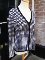 Zwart/wit vestje FRANK WALDER maat L, Kleding | Dames, Truien en Vesten, Zwart, Maat 42/44 (L), Ophalen of Verzenden, Zo goed als nieuw