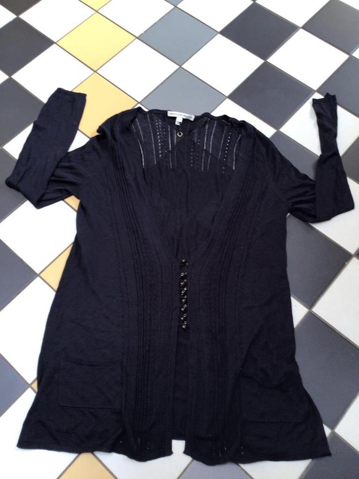 Twenty8twelve donkerblauw dun vestje l zijde s. Miller cyril, Kleding | Dames, Truien en Vesten, Zo goed als nieuw, Maat 42/44 (L)