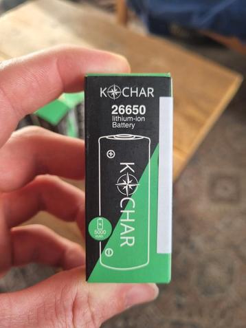 26650 Lithium Batterijen - Nieuw! beschikbaar voor biedingen