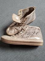BEIGE "KANTEN"ECHT LEREN SNEAKERS, Beige, Ophalen of Verzenden, Ykx en Co, Sneakers of Gympen