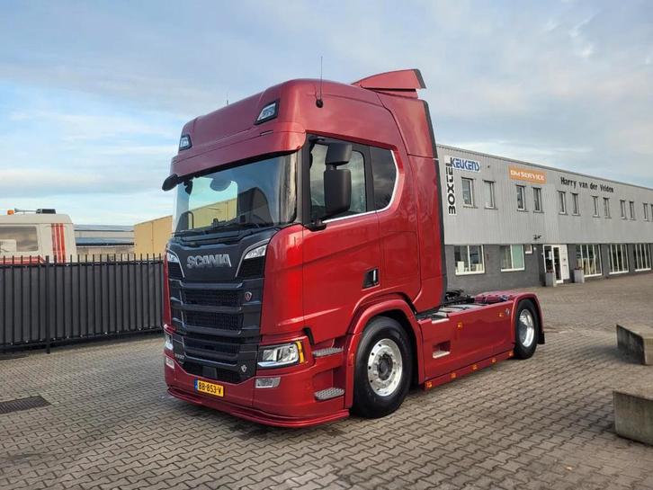 Scania R530 V8 NGS A4X2NA V8 Steel/ 4x air Pto prep retarder, Auto's, Vrachtwagens, Particulier, Adaptive Cruise Control, Airconditioning
