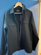 Stangata gestreept overhemd - Nieuwstaat, Ophalen of Verzenden, Zo goed als nieuw, Zwart, Halswijdte 39/40 (M)