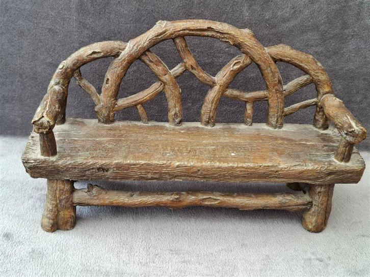 Candy Design Noorwegen, Bank ong. 19,5 x 6 x 11 cm, Antiek en Kunst, Kunst | Beelden en Houtsnijwerken, Ophalen of Verzenden