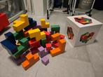 manitublokken, groot houten speelgoed tetris, Ophalen, Gebruikt, Overige typen