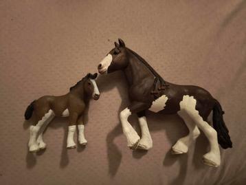 Sleich Clydesdeal setje paarden beschikbaar voor biedingen