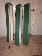 Drie TL lampen in houten bak!, Ophalen of Verzenden, Gebruikt, Minder dan 50 watt, Lamp met armatuur