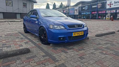 Opel Astra Bertone 2.0T Coupe 2001 Blauw Irmscher Liefhebber, Auto's, Opel, Particulier, Astra, ABS, Airbags, Airconditioning