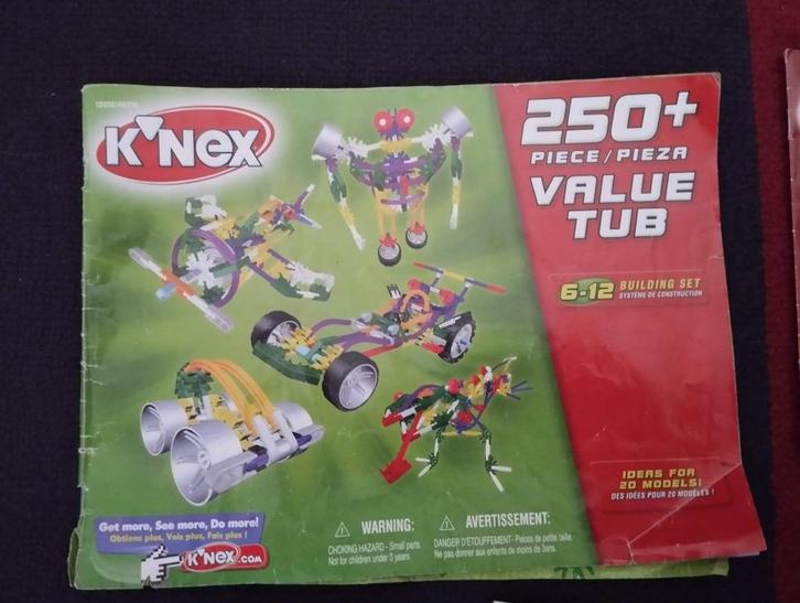 Knex diversen, Kinderen en Baby's, Speelgoed | Bouwstenen, Gebruikt, K'nex, Ophalen of Verzenden