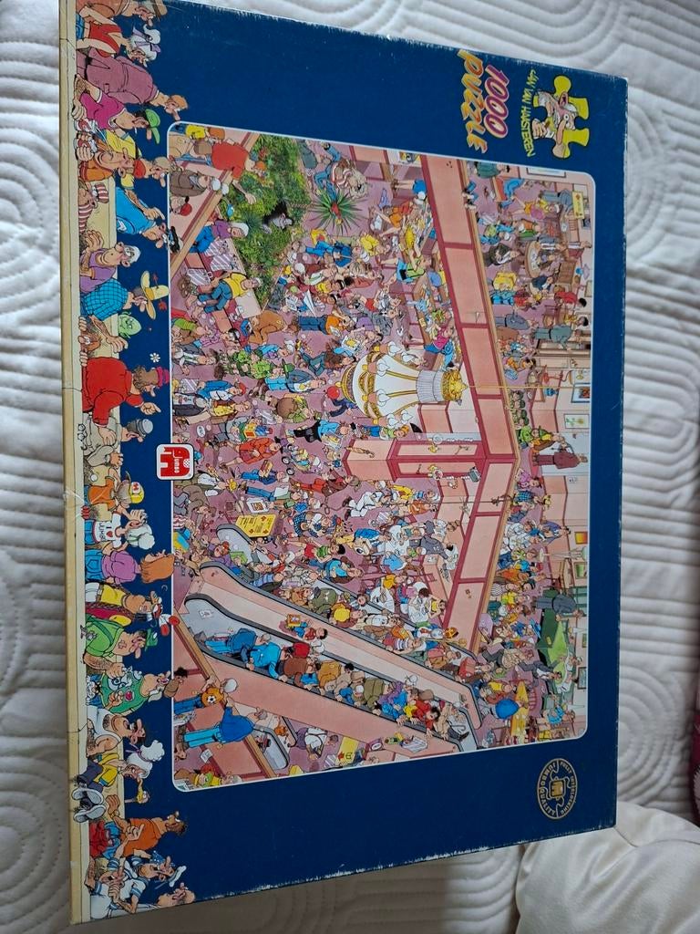 Jan van Haasteren puzzels 1000 stukjes, Ophalen, 500 t/m 1500 stukjes, Gebruikt, Legpuzzel