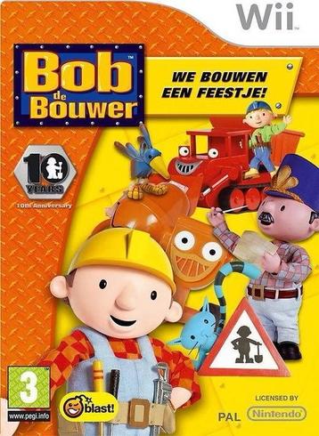 Nintendo Wii Bob De Bouwer - We Bouwen Een Feestje beschikbaar voor biedingen