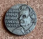 Penning - Nederland - Koningin Juliana 70 jaar 1979 - Zilver, Postzegels en Munten, Penningen en Medailles, Ophalen of Verzenden