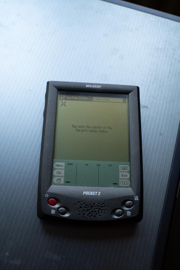 Laser-Pocket I-touchscreen-niet-werkend, Computers en Software, Vintage Computers, Ophalen of Verzenden