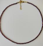 Ketting "simply".  Granaat, Sieraden, Tassen en Uiterlijk, Kettingen, Overige materialen, Nieuw, Ophalen of Verzenden, Met edelsteen