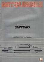 Folder Mitsubishi Sapporo 1981, Ophalen of Verzenden, Gelezen, Mitsubishi