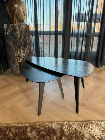 Salontafelset somani zwart/antraciet 