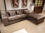 *ACTIE* Bank Bankstel Hoekbank Kleuren Stoffen v.a. €789 (11, Ophalen of Verzenden, Nieuw, Stof, Landelijke bank bankstel hoekbank loungebank leer stof velvet