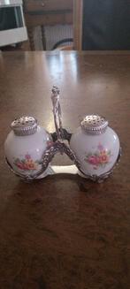 Zilveren zout en peper stel, Antiek en Kunst, Ophalen