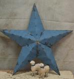 Oude Blauwe  Amish Ster."Uit Aletta's Tijd", Ophalen of Verzenden