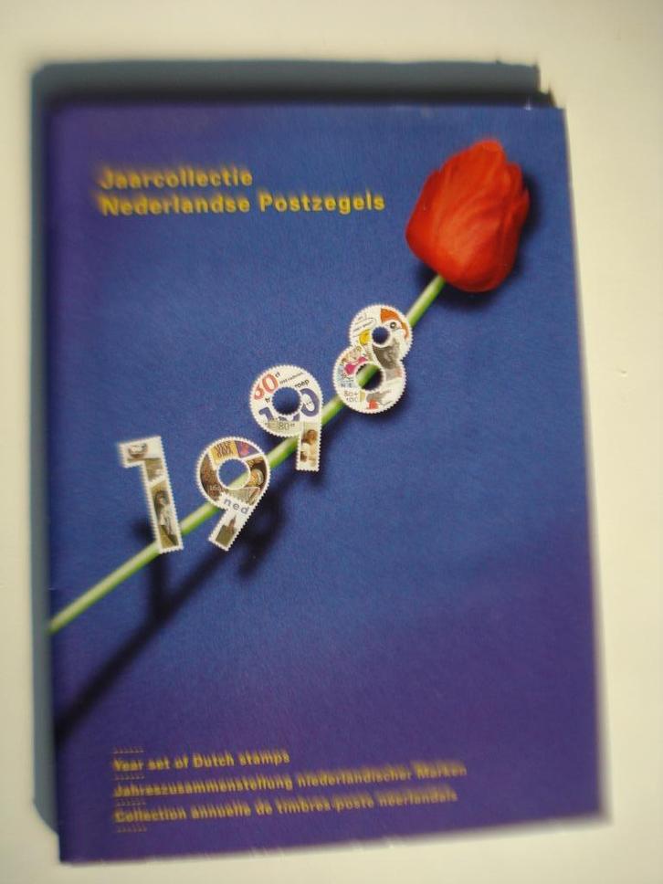jaarcollectie Ned. postzegels 1998, Postzegels en Munten, Postzegels | Nederland, Postfris, Na 1940, Ophalen of Verzenden