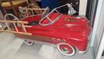 Mooie oude trapauto brandweerwagen, Antiek en Kunst, Antiek | Speelgoed, Ophalen