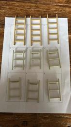 Playmobil losse onderdelen trappen vintage deel 3 ladders, Ophalen of Verzenden, Gebruikt, Los playmobil