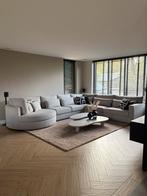 Vloerkleed tapijt hoogpolig zacht beige bruin taupe 200x290, Ophalen, Beige, 200 cm of meer, Zo goed als nieuw