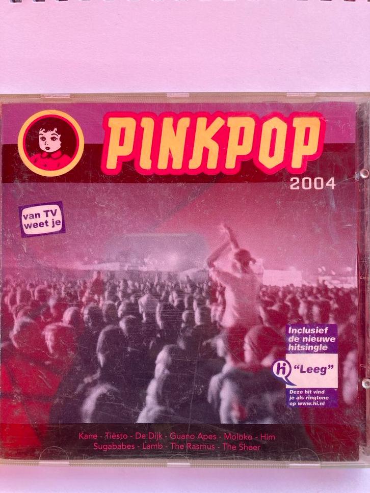 Pinkpop 2004 CD - Diverse Pop Hits, Cd's en Dvd's, Cd's | Pop, Gebruikt, 2000 tot heden, Ophalen of Verzenden