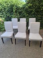 Eetkamer stoelen, Huis en Inrichting, Stoelen, Ophalen, Gebruikt, Grijs, Vijf, Zes of meer stoelen