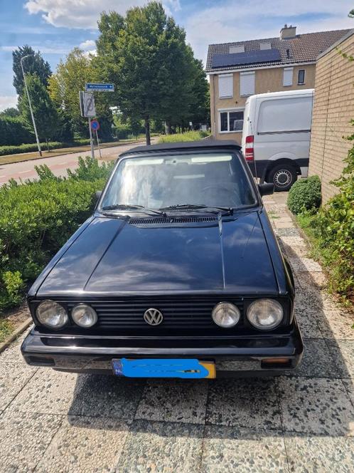 Volkswagen Golf 1.8 Karmann Cabriolet Taxatierapport aanwezi, Auto's, Oldtimers, Particulier, Elektrische ramen, Open dak, Radio