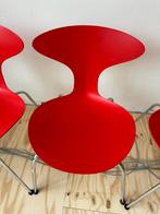Bernhardt Design | Rode retro vintage design stoel, Ophalen, Kunststof, Zo goed als nieuw, Eén