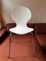 4x Witte Vlinderstoelen, Ophalen, Kunststof, Gebruikt, Wit