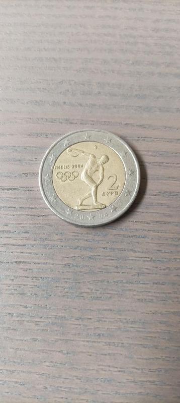 munt athens 2004 olympische munt 2 euro beschikbaar voor biedingen
