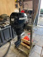 Buitenboordmotor 15 PK Mercury, Watersport en Boten, Buiten- en Binnenboordmotoren, Ophalen, 10 tot 30 pk, Gebruikt, Viertaktmotor