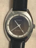 Vintage Jehaka polshorloge jaren 60, Gebruikt, Zwart, Ophalen of Verzenden, Hoogte