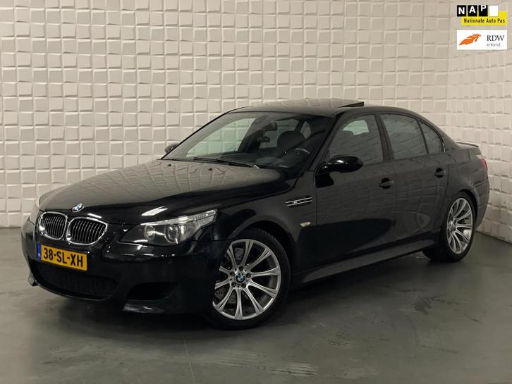 BMW 5-serie M5 V10 507PK ORIGINEEL NAP! NIEUWE MOTOR, Auto's, BMW, Bedrijf, Te koop, 5-Serie, ABS, Airbags, Airconditioning, Alarm