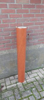 ong 22m1 Rol papier met leder afwerking leerpapier 105 breed, Huis en Inrichting, Stoffering | Behang, Ophalen, 10 tot 25 m², Bruin
