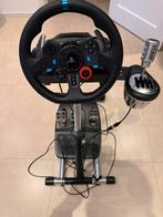 Logitech G29 met Wheelstand Pro en Thrustmaster TH8A, Spelcomputers en Games, Ophalen, Gebruikt