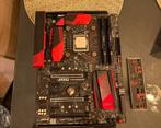 Moederbord+i7+ram+watercooling+gpu, Computers en Software, Moederborden, Ophalen, Zo goed als nieuw, DDR4