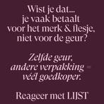 parfum voor weinig, Ophalen of Verzenden, Nieuw