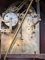 Antieke tafel klok kwartier slag €130. 35 cm, Antiek en Kunst, Antiek | Klokken, Ophalen