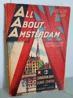 1945 All About Amsterdam - door Johan Luger en G.H. Wallagh., Verzamelen, Ophalen of Verzenden, Overige soorten, Nederland, Boek of Tijdschrift