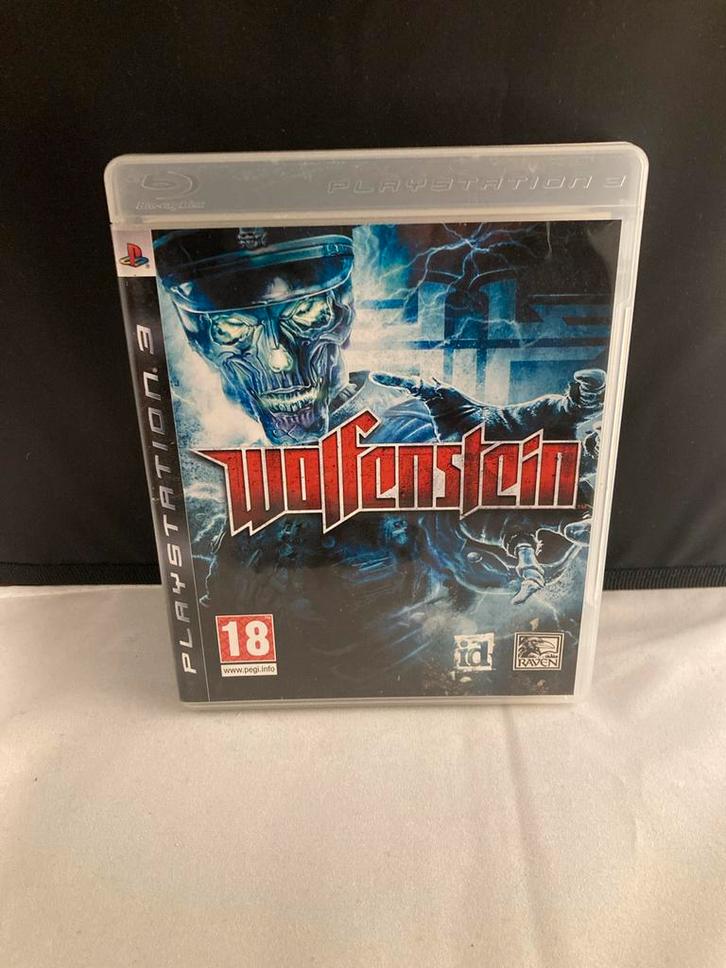 Wolfenstein PS3 - Actie Shooter, Spelcomputers en Games, Games | Sony PlayStation 3, Gebruikt, Shooter, 1 speler, Vanaf 18 jaar